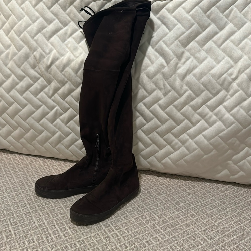 Stuart Weitzman Suede Lowland Boots